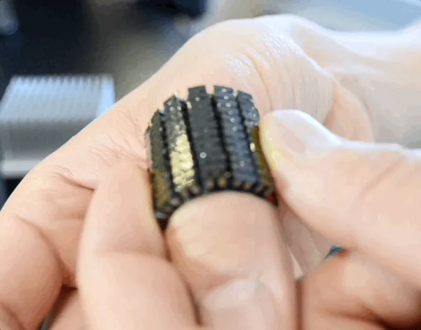 FlexTEG flexible thermoelectric generator harvesting heat from industrial surfaces